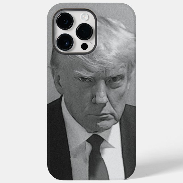 Donald Trump Mugshot 2024 Case-Mate iPhone 14 Pro Max Hülle (Rückseite)