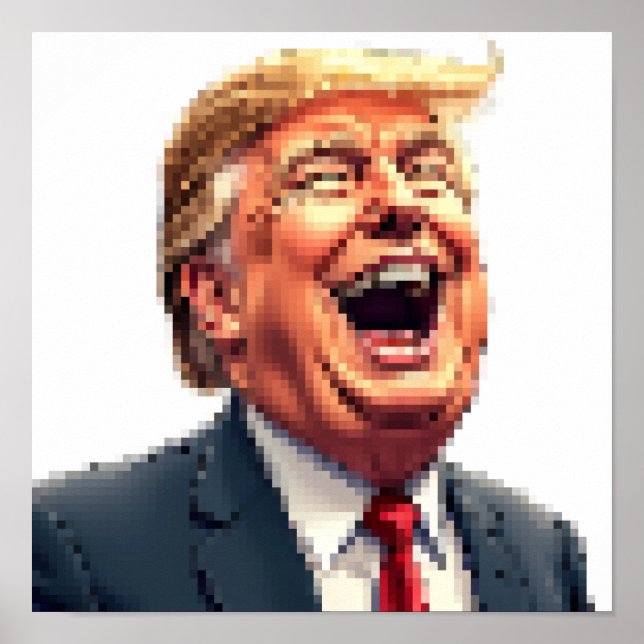 Donald Trump NFT Poster (Vorne)