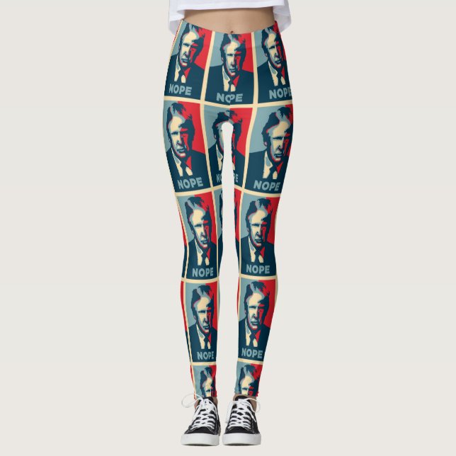 Donald Trump nope Leggings (Vorderseite)