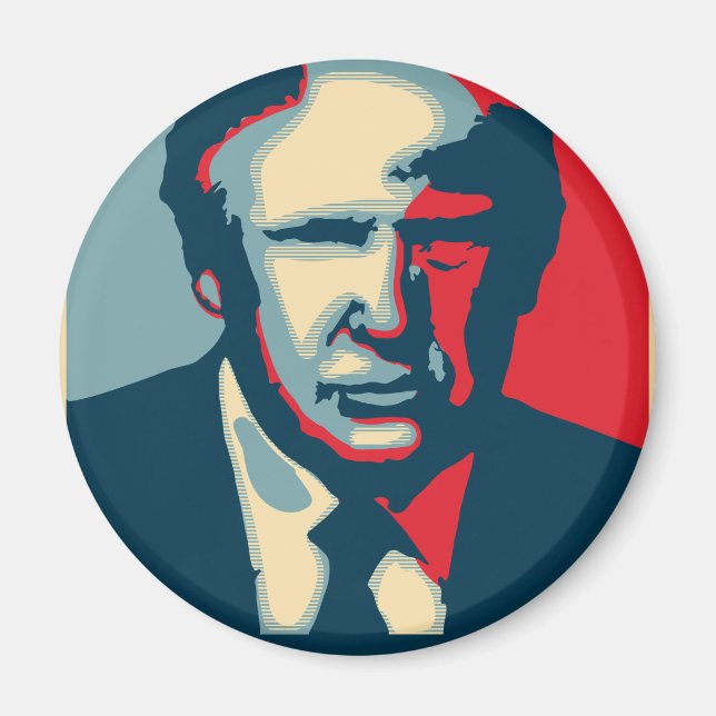 Donald Trump Nope Magnet (Vorne)
