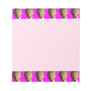 DONALD TRUMP NOTIZBLOCK