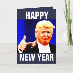 DONALD TRUMP NOUVELLES ANNÉES CARTES DE RECONNAISS