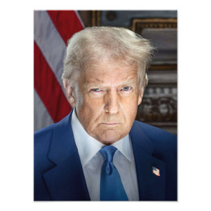 Donald Trump Offiziell Portrait Fotodruck