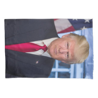 Donald Trump Offizielles Präsidentenportrait Kissenbezug