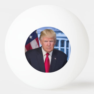Donald Trump Offizielles Präsidentenportrait Tischtennisball