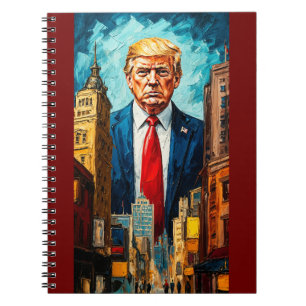 DONALD TRUMP PAINT NOTIZBLOCK