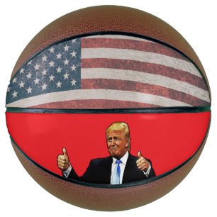 DONALD TRUMP PATRIOTIC Basketball