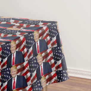 DONALD TRUMP PATRIOTISCHE TABLECLOTH TISCHDECKE