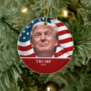 Donald Trump Personalisierter Name Keramik Ornament