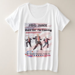Donald Trump Plus Size T-shirt femme