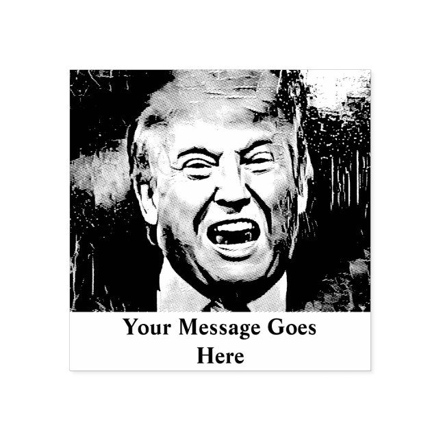 Donald Trump Politik der Custom Briefmarke Gummistempel (Prägung)