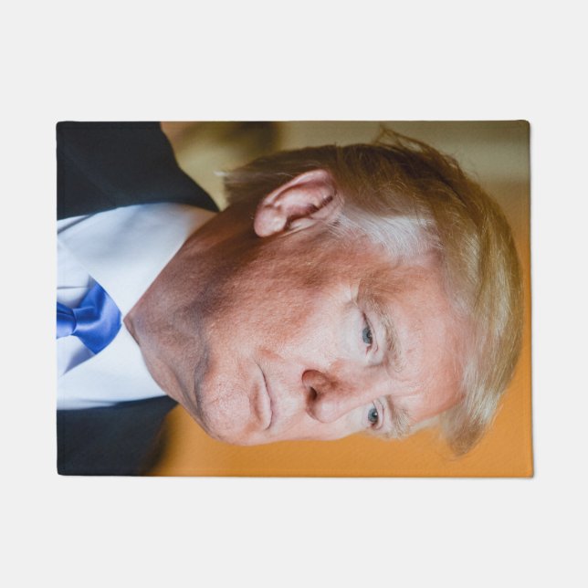 Donald Trump Portrait Fußmatte (Vorderseite)