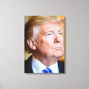Donald Trump Portrait Leinwanddruck