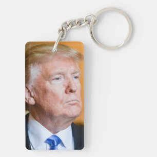 Donald Trump Portrait Schlüsselanhänger