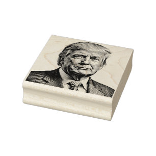 DONALD TRUMP PORTRAIT TAMPON EN CAOUTCHOUC