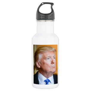 Donald Trump Porträt Edelstahlflasche