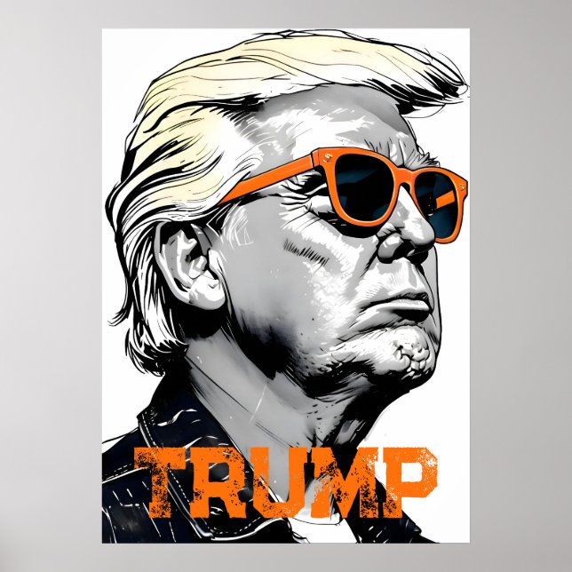 Donald Trump Poster (Vorne)