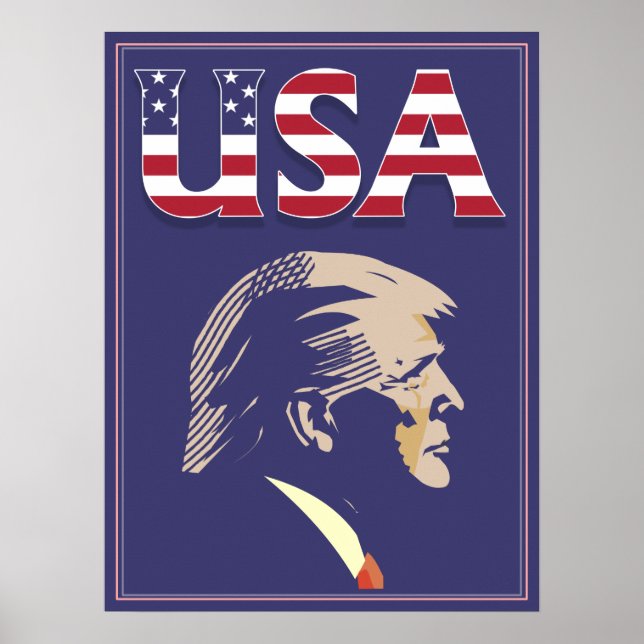 Donald Trump Poster (Vorne)