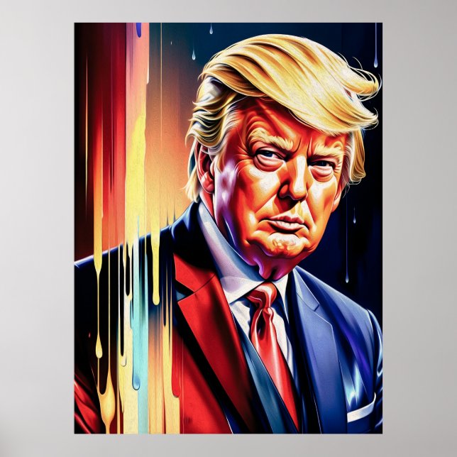 Donald Trump Poster (Vorne)