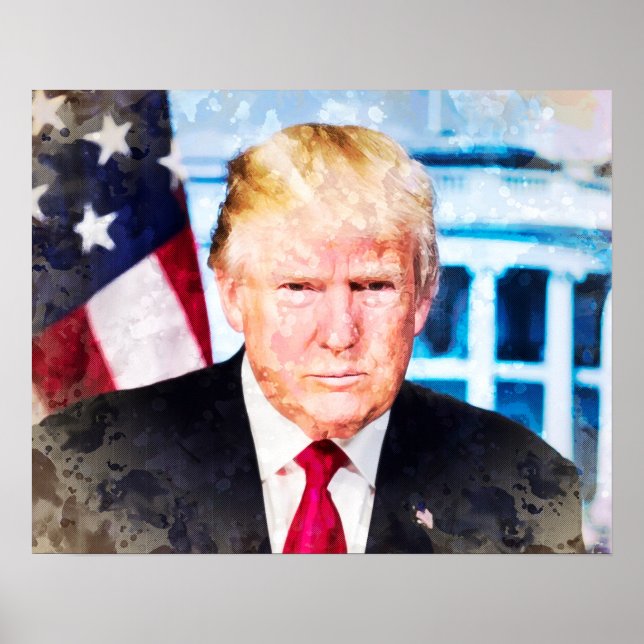 Donald Trump Poster (Vorne)