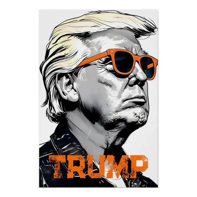 Donald Trump Poster (Vorderseite)