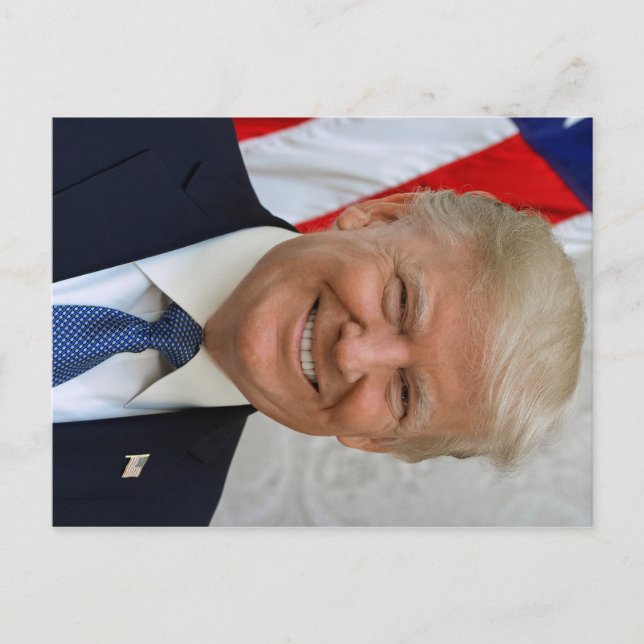 Donald Trump Postkarte (Vorderseite)