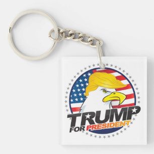 Donald Trump Pour Le Président Porte - clé De Chev