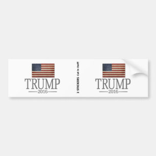 Donald Trump - Präsident 2016 Autoaufkleber
