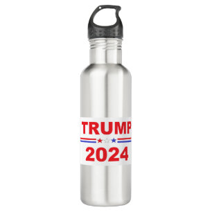 Donald Trump Präsident 2024 Edelstahlflasche