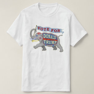 Donald Trump Präsident 2024 Republikanischer Elefa T-Shirt