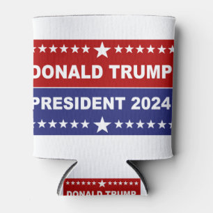 Donald Trump Präsident 2024 rot weiß und blau Dosenkühler