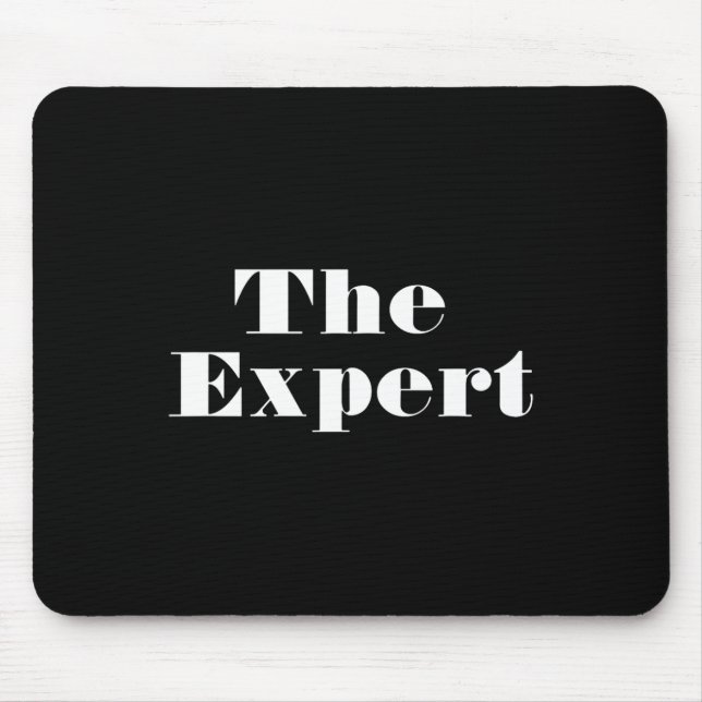 Donald Trump Präsident der Expert Funny Mousepad (Vorne)