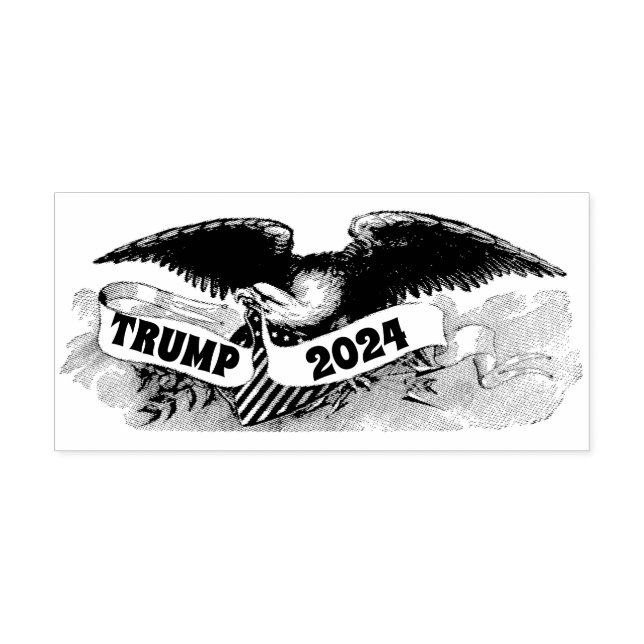 DONALD TRUMP PRÄSIDENT EAGLE 2020 GUMMISTEMPEL (Prägung)