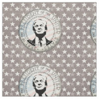 Donald Trump Präsident. Siegel USA Flag Schwarz-we