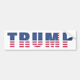 Donald Trump Präsident Wahl 2020 Amerikanische Fla Autoaufkleber