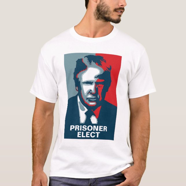 Donald Trump PRISONER-WAHLEN T-Shirt (Vorderseite)