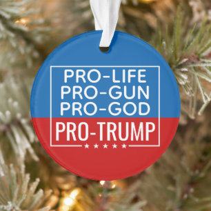 Donald Trump Pro-Life Pro-Gun Pro-God Pro-Trump