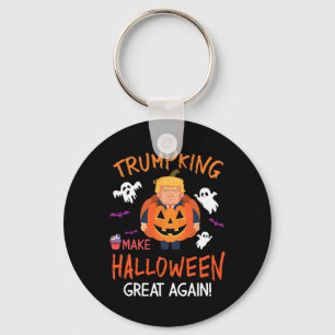 Donald Trump Pumpkin Trumpking Make Halloween Grea Schlüsselanhänger