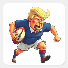 Donald Trump Quadratischer Aufkleber