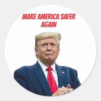Donald Trump Rendre l'Amérique plus sûre Sticker 2