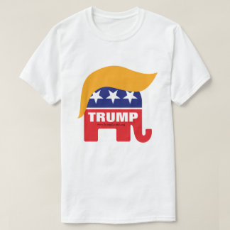 Donald Trump republikanisches Elephant Hair-Logo T-Shirt