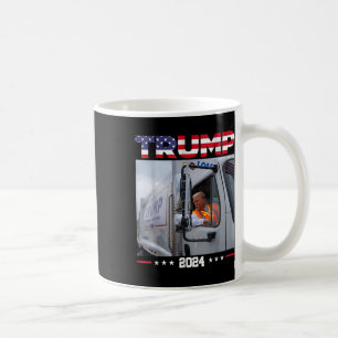 Donald Trump Rides Garbage Truck - Garbage Truck T Kaffeetasse