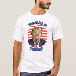 Donald Trump Rot, Weiß und Blau T-Shirt