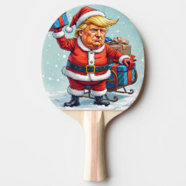 Donald Trump Santa Claus Tischtennis Schläger