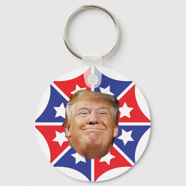 Donald Trump Schlüsselring Schlüsselanhänger (Vorderseite)