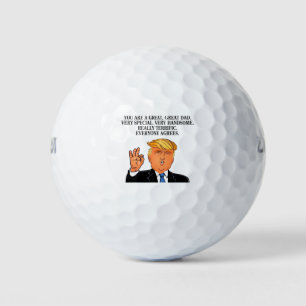 Donald Trump - schrecklicher Golfball