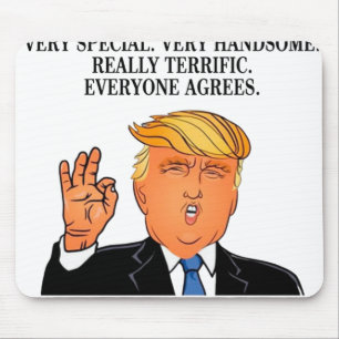 Donald Trump - schrecklicher Mousepad