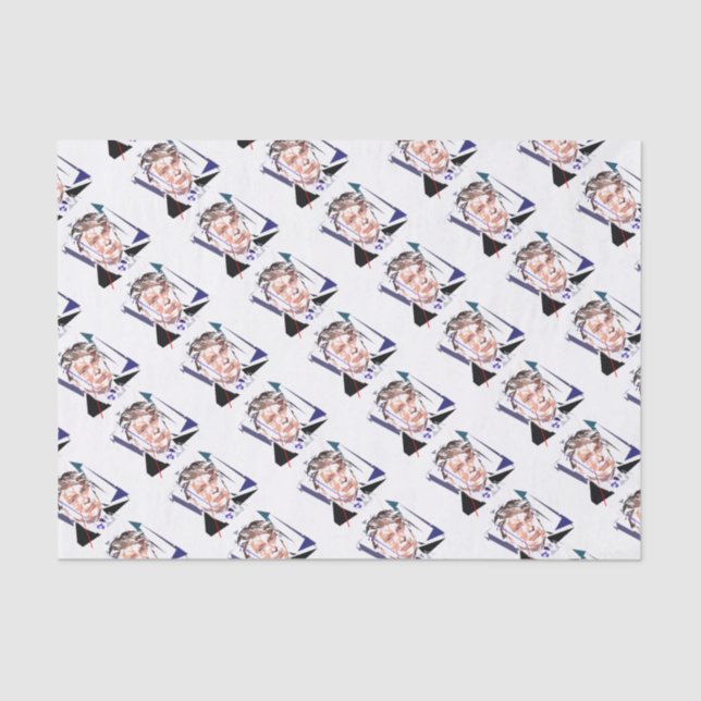 Donald Trump Seidenpapier (Vorderseite)