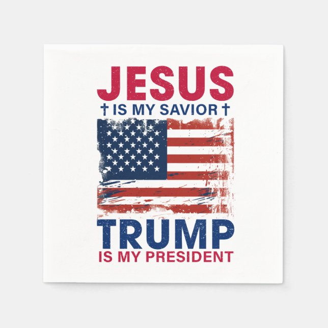 Donald Trump Serviette (Vorderseite)