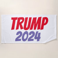 DONALD TRUMP Serviettes de plage 2024